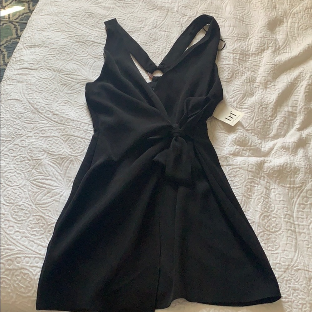 Wrap style black Zara jumper - TRF Collection